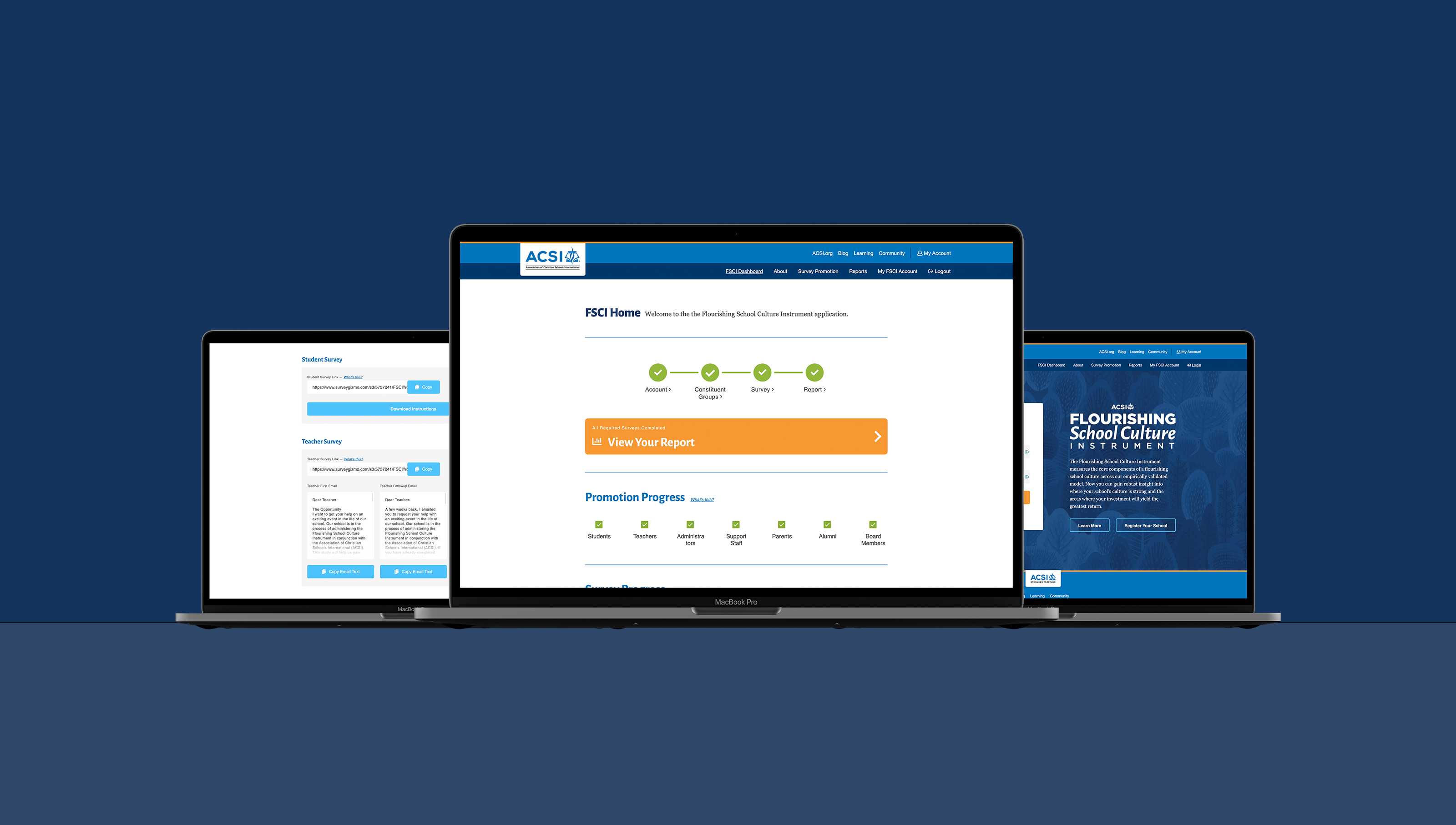 ACSI: from spreadsheets to an AI report for every school